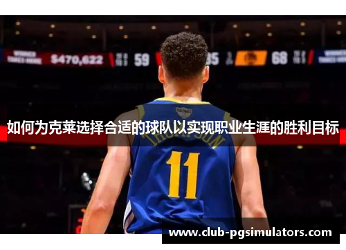 如何为克莱选择合适的球队以实现职业生涯的胜利目标