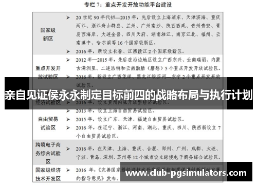 亲自见证侯永永制定目标前四的战略布局与执行计划