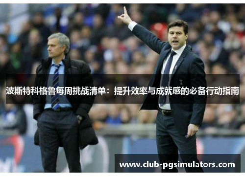 波斯特科格鲁每周挑战清单：提升效率与成就感的必备行动指南